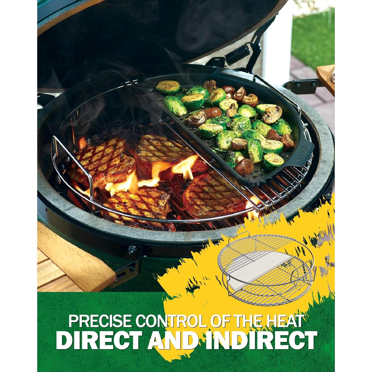 Kit EGGspander 5 Piezas Bonpaz para Parrilla Kamado 49cm