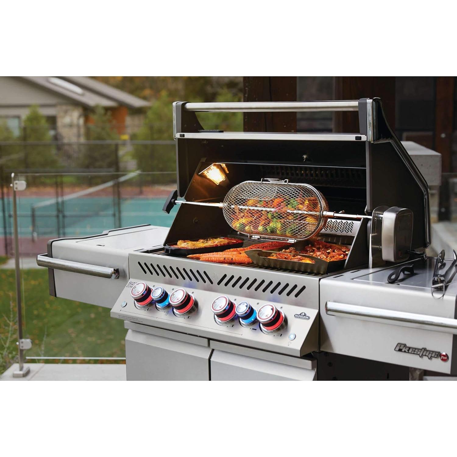 Cesta de Asador Napoleon 64000, Acero Inoxidable, 2.04 kg