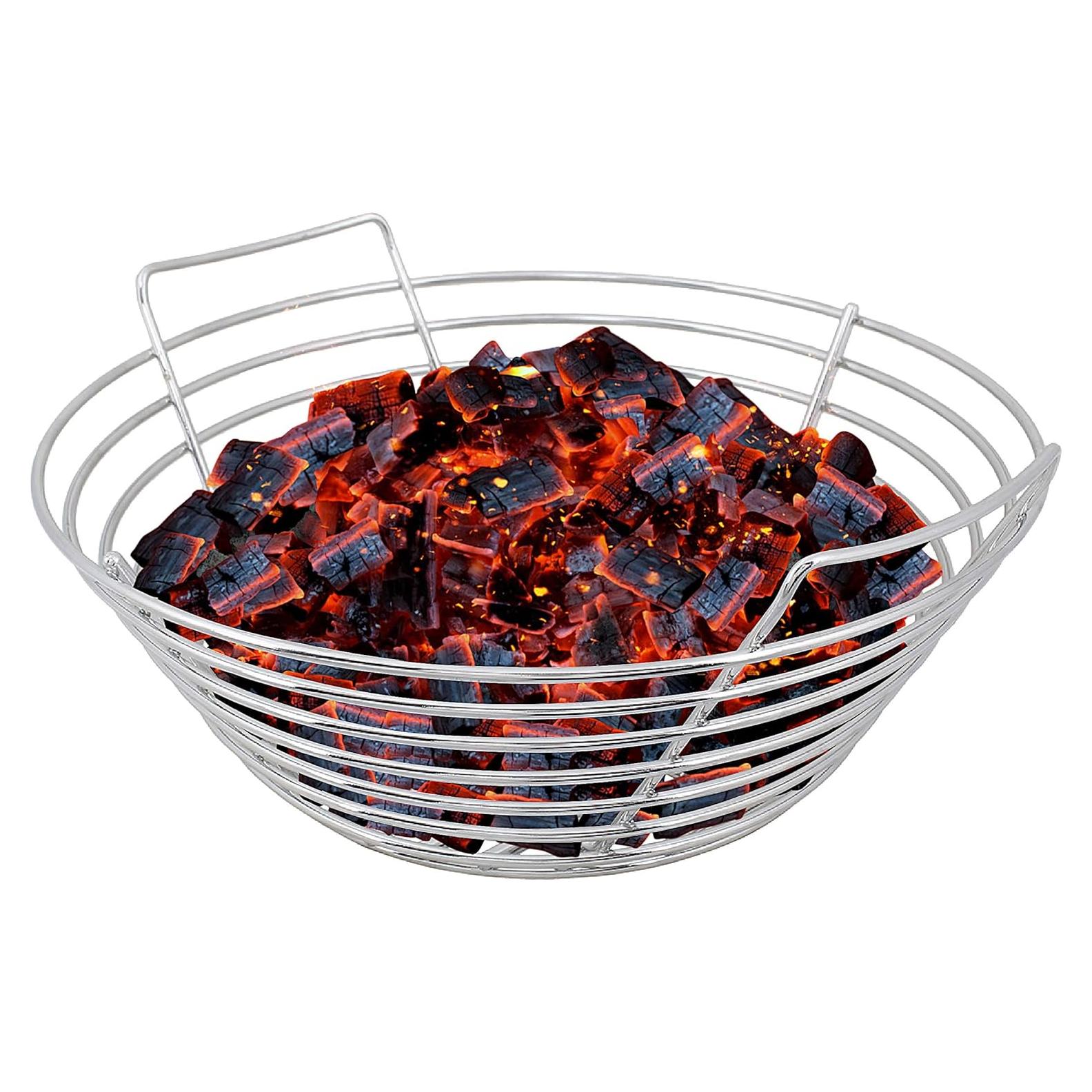 Cesta de Ceniza Grande Kick Ash Acero Inoxidable para Parrilla