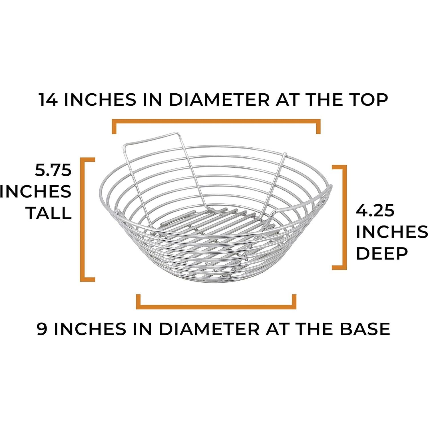 Cesta de Ceniza Grande Kick Ash Acero Inoxidable para Parrilla