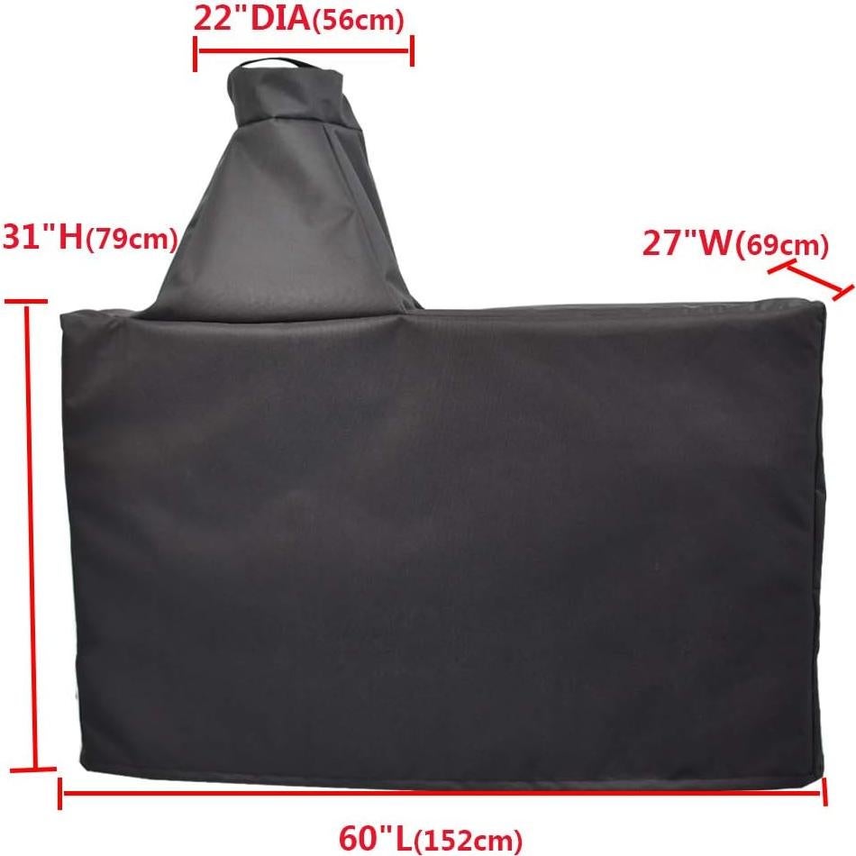 Cubierta para Parrilla Mini Lustrous Negro 152.4x68.6x78.7 cm