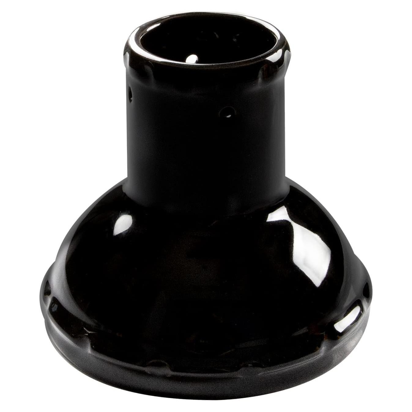 Soporte de Pollo Cerámica Negra KAMaster 11.43x12.7 cm BBQ