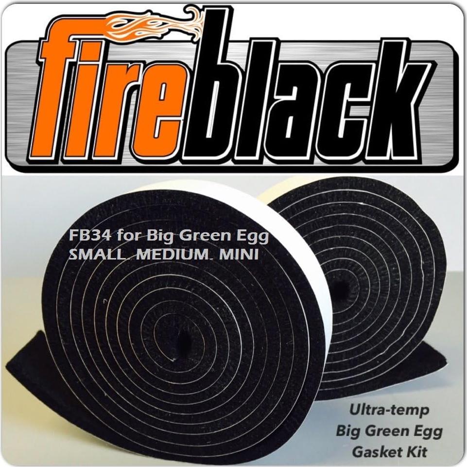 Junta Autoadhesiva FireBlack 34 para Kamado Joe SM y Med