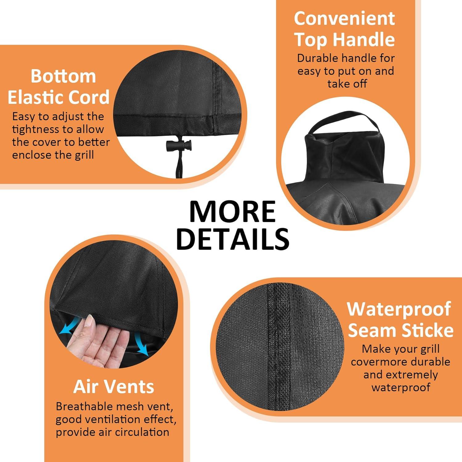 Cubierta Impermeable para Parrilla Blackhoso 31x40 cm