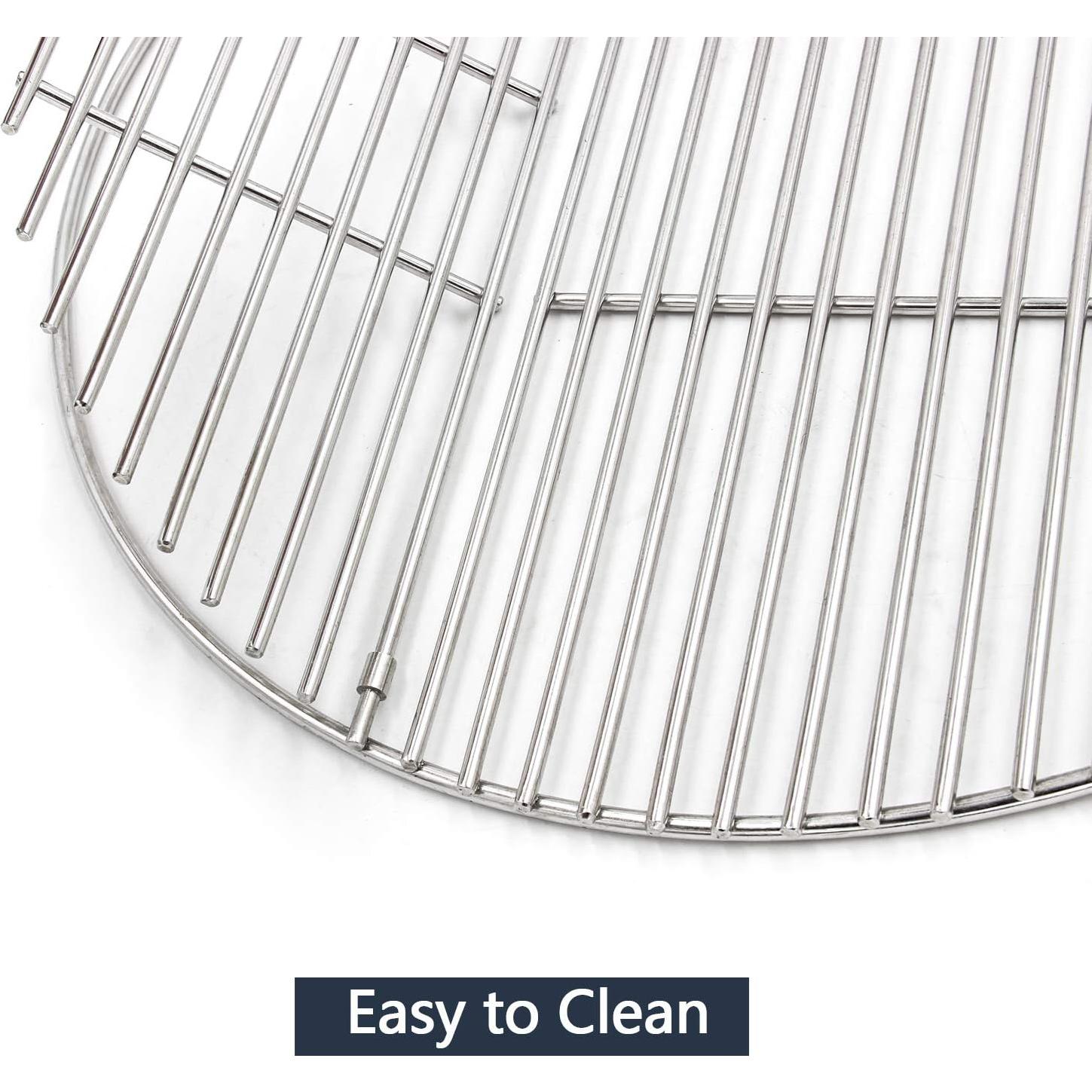 Rejilla de Cocción Redonda Hongso 46.99 cm Acero Inoxidable