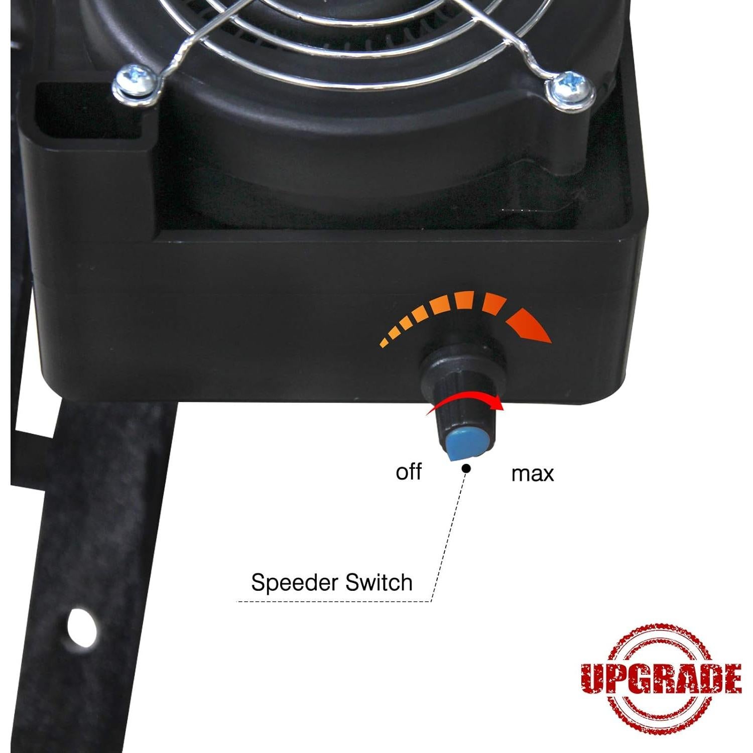 Ventilador BBQ Mydracas DC12V para Parrilla Kamado Joe