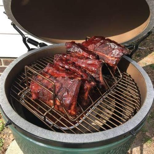 Soporte para Asar Pavo y Costillas DOLAMOTY Acero Inoxidable