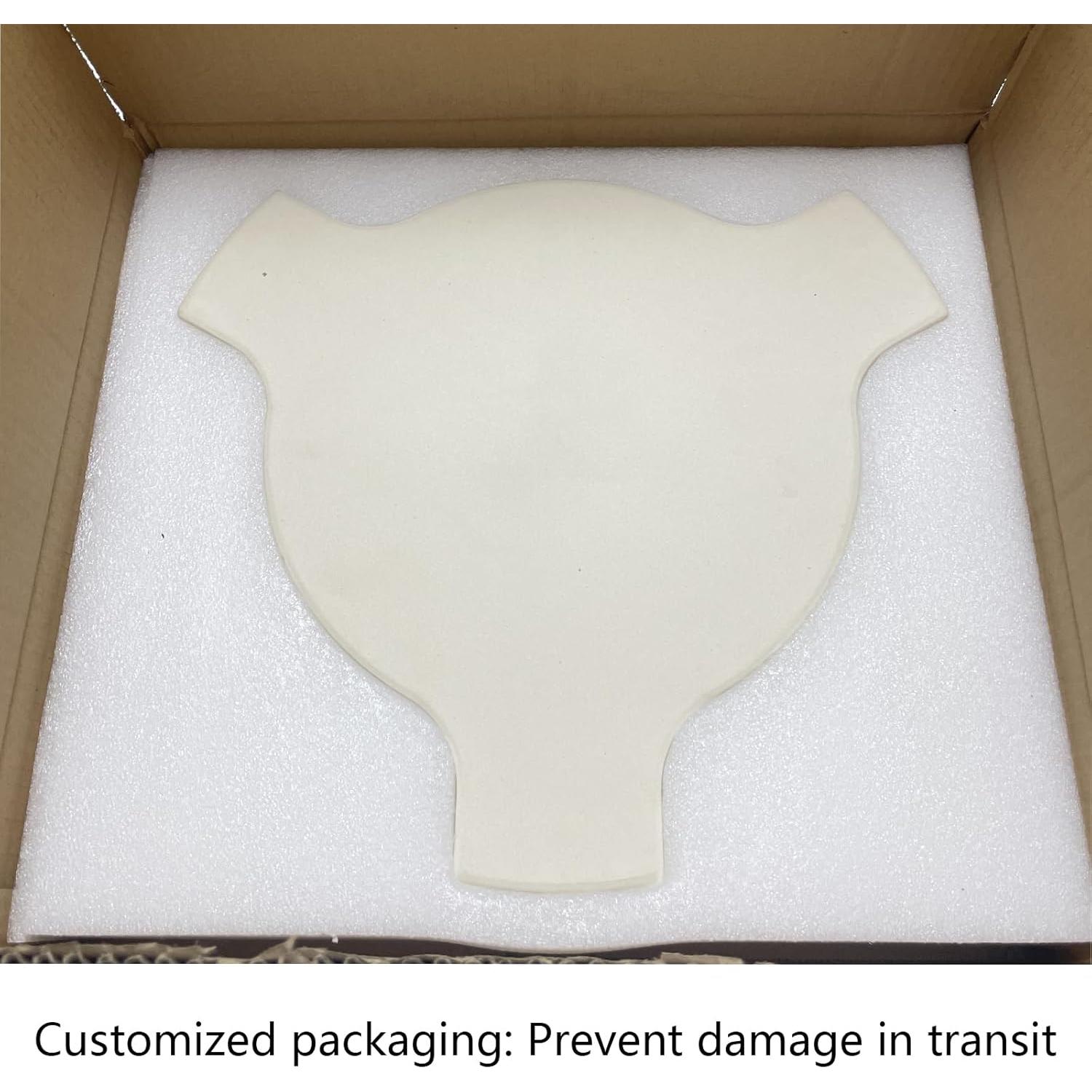 Piedra para Pizza de Cerámica 50.8 cm Tmozyar para Parrilla