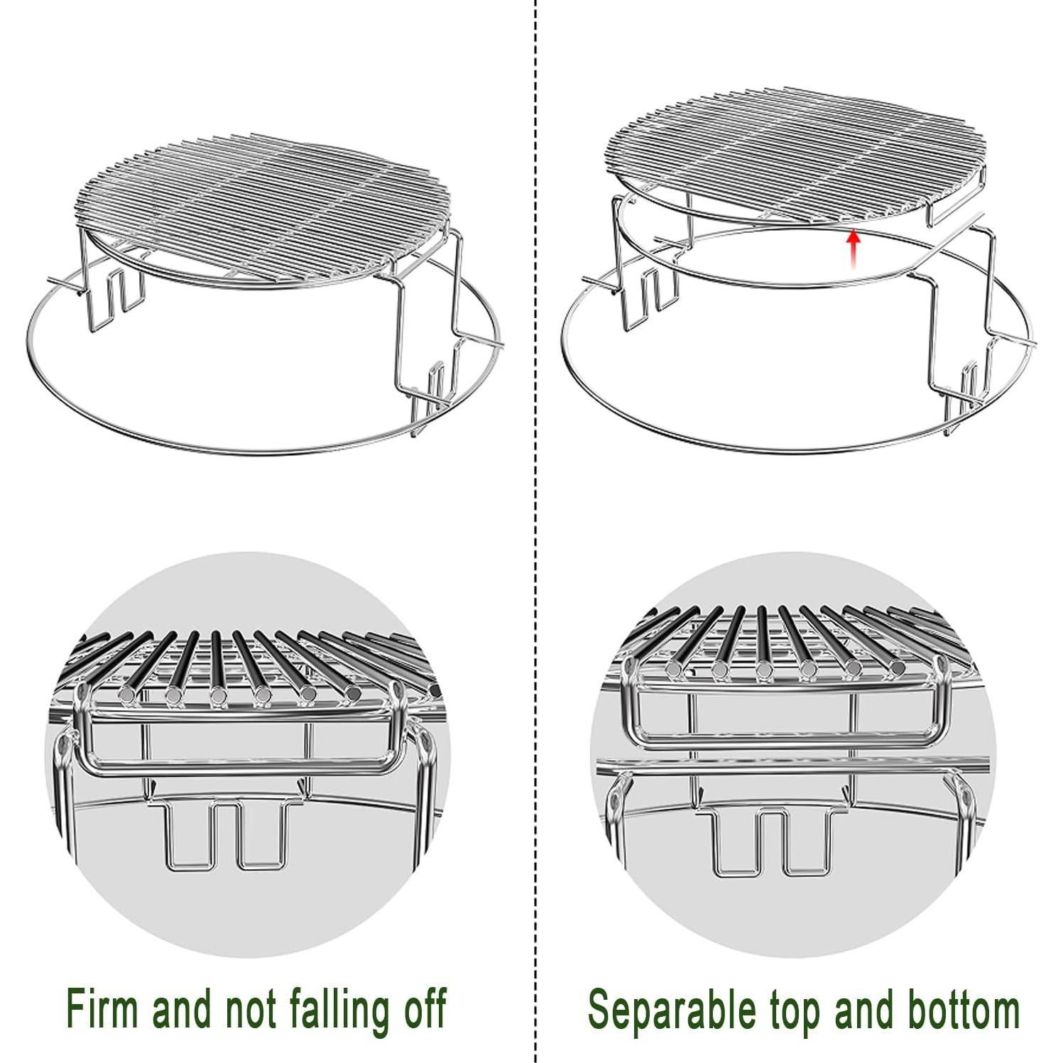 Sistema de Cocción 3 Niveles 5 Piezas Big Green Egg
