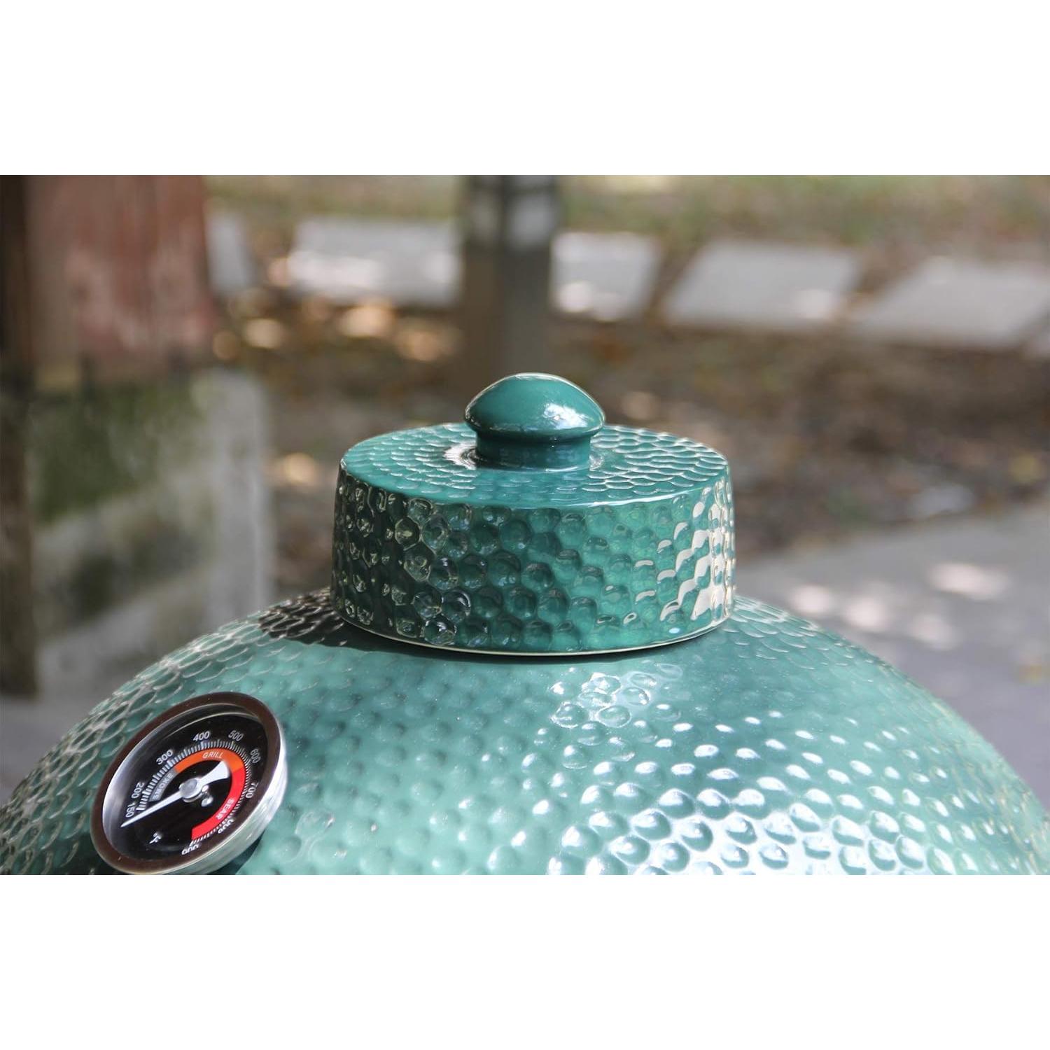 Tapa de Chimenea Dracarys Cerámica Verde para Parrilla Big Green Egg M/L/XL