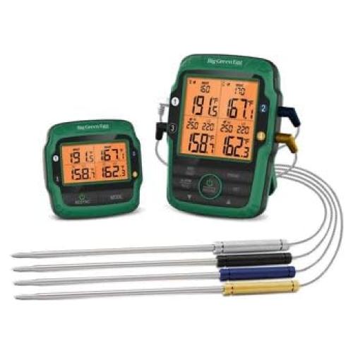 Termómetro Inalámbrico Big Green Egg con 4 Sondas