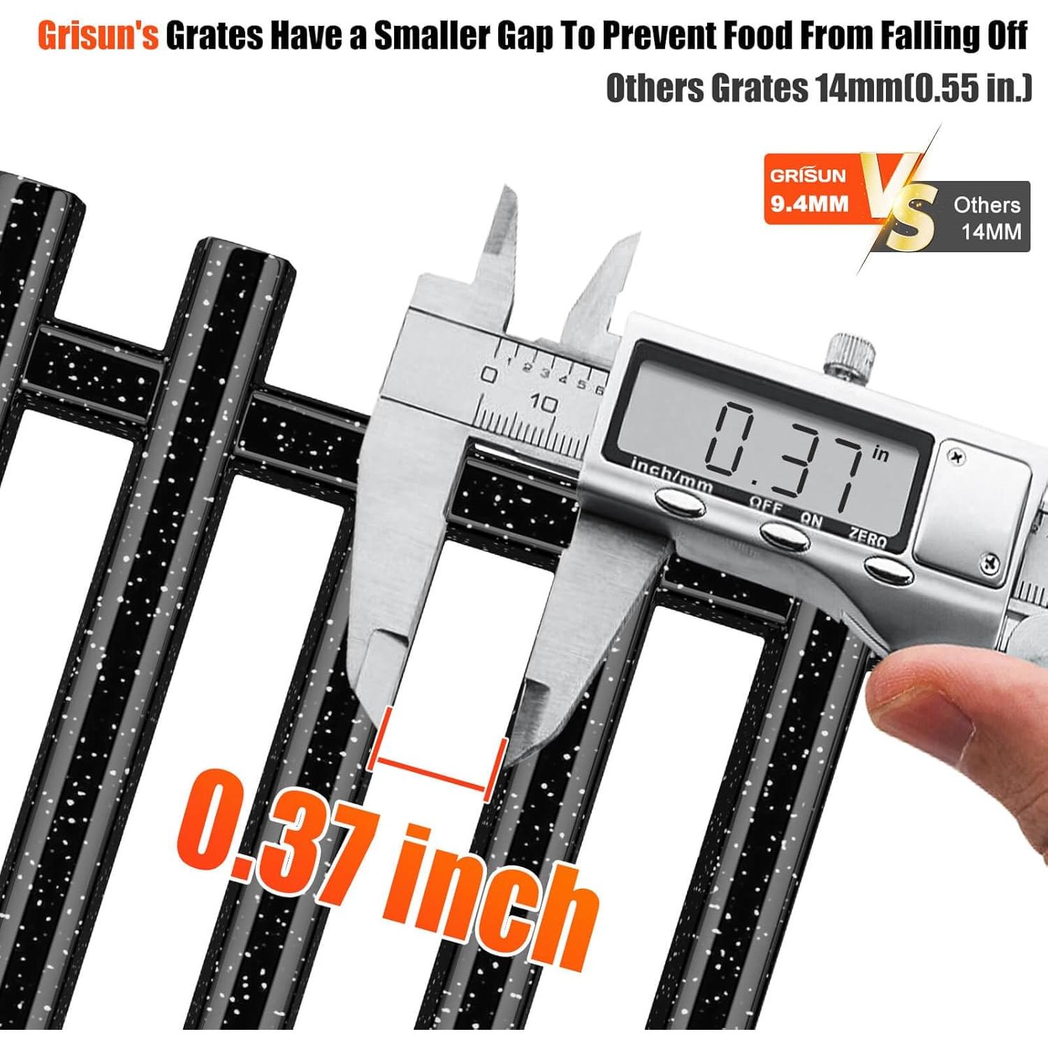 Rejillas de Parrilla GRISUN 7525 para Weber Spirit 300 Series