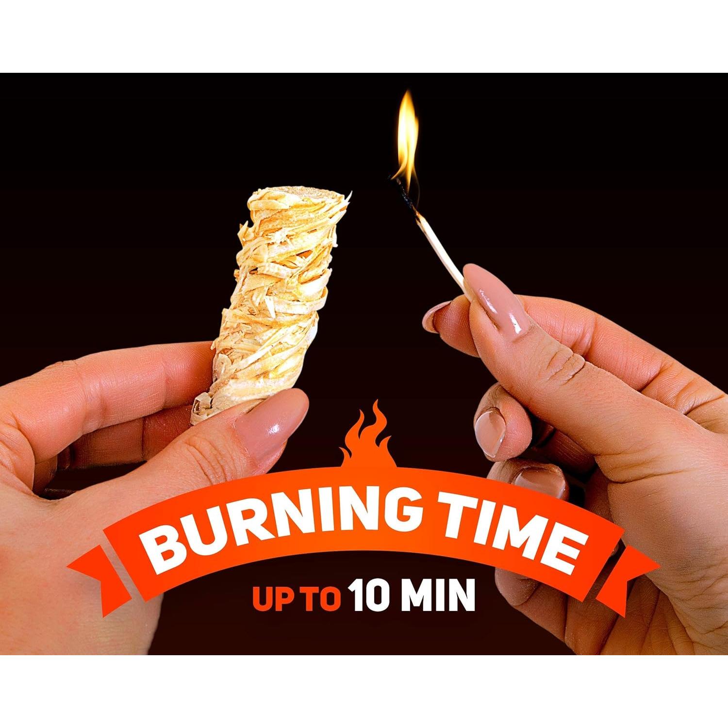 Encendedores XXL Zorestar 120 pcs - 100% Naturales e Impermeables