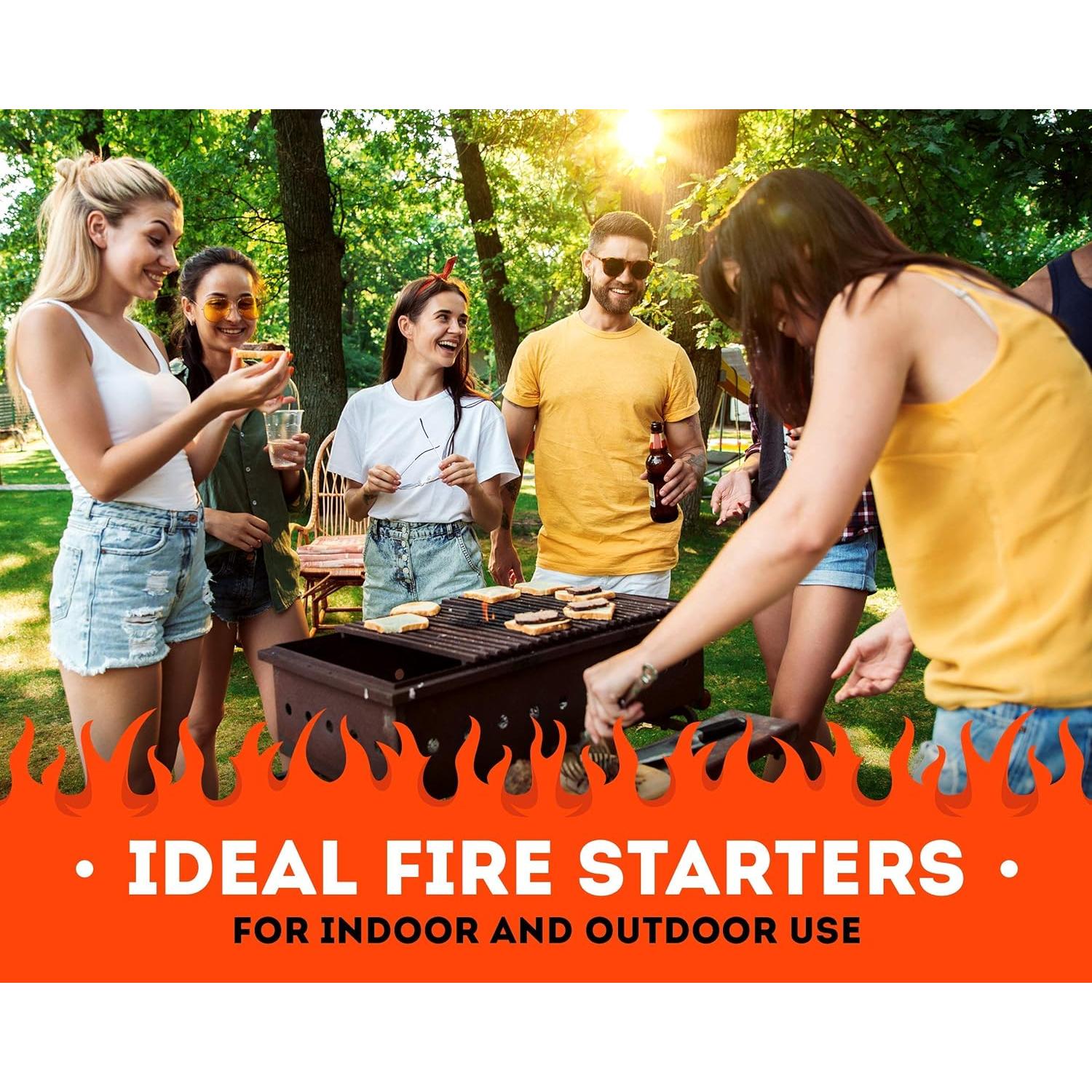 Encendedores XXL Zorestar 120 pcs - 100% Naturales e Impermeables