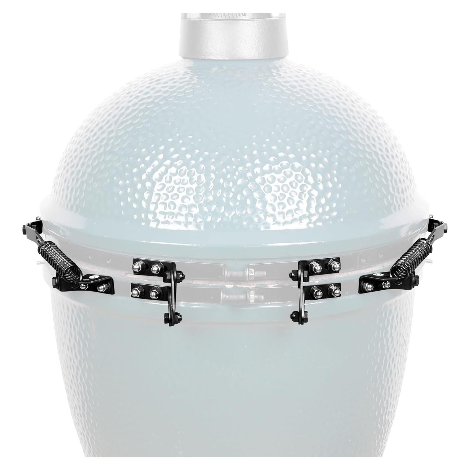 Conjunto de bisagra Vankey para parrilla Green Egg grande