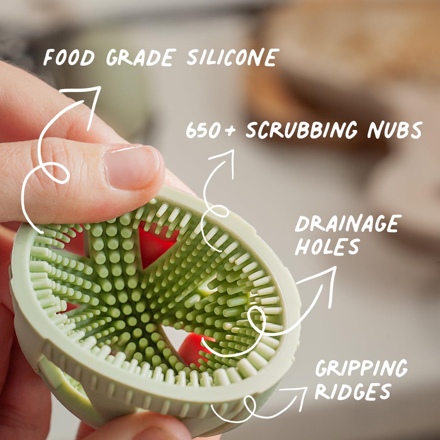 Cepillo de Silicona para Limpiar Huevos GoodEgg GE0001 XL