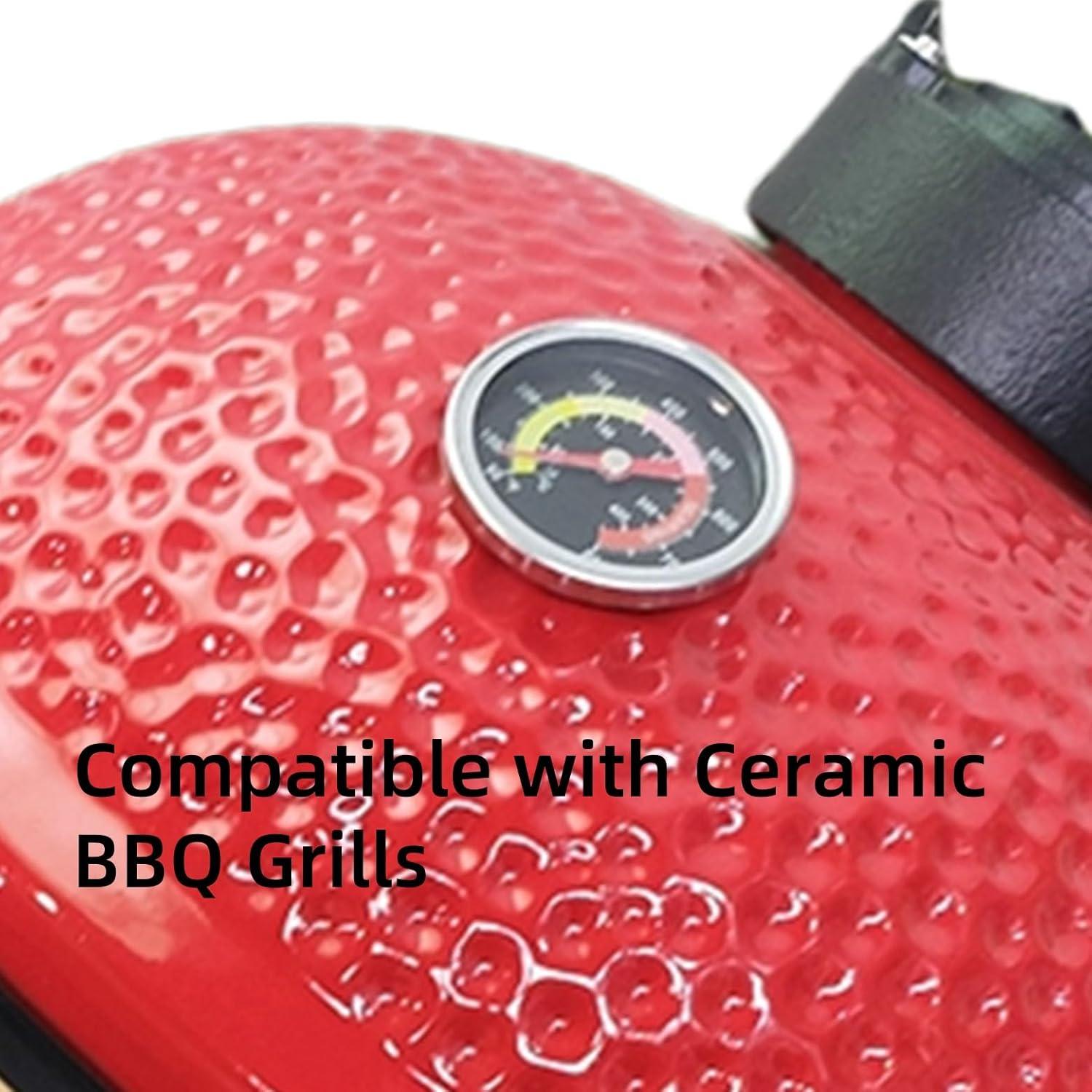 Termómetro de Reemplazo FAQQ para Parrillas Big Green Egg - Preciso y Duradero