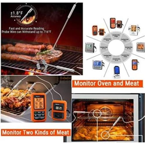 Sonda de Termómetro de Carne BBQ Riida 2-Pack 101.6 cm