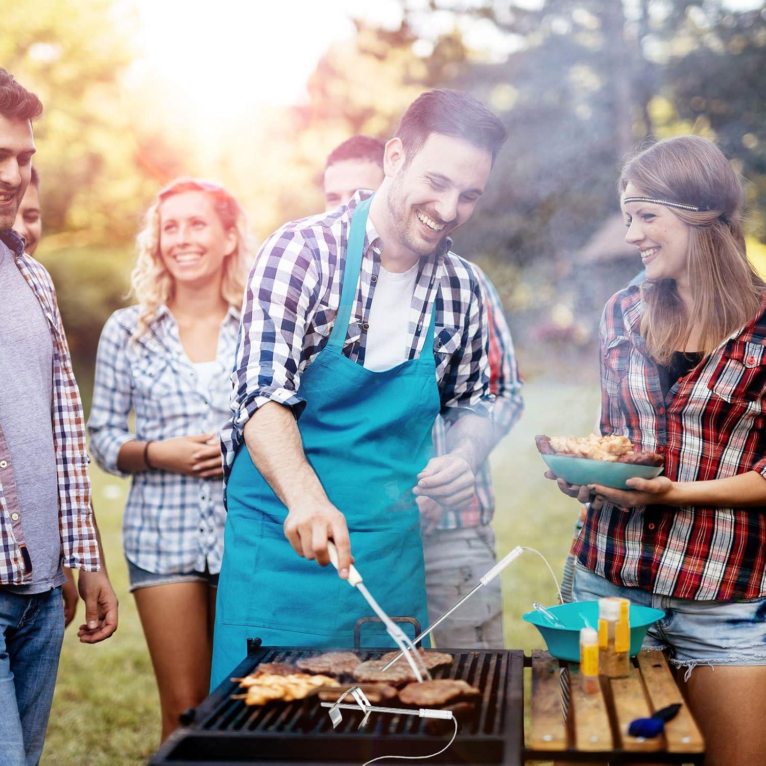 Sonda de Temperatura de Carne YUFUU - Juego de 2 Piezas