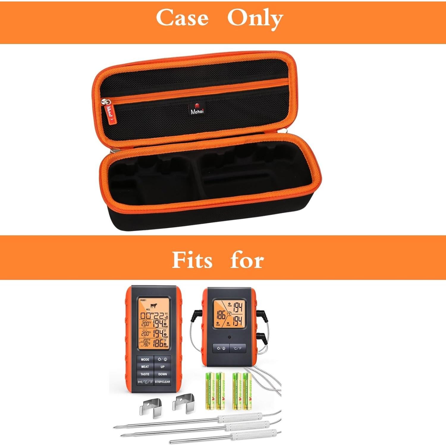 Funda Dura Mchoi para Termómetro de Cocina ThermoPro TP20/TP08B