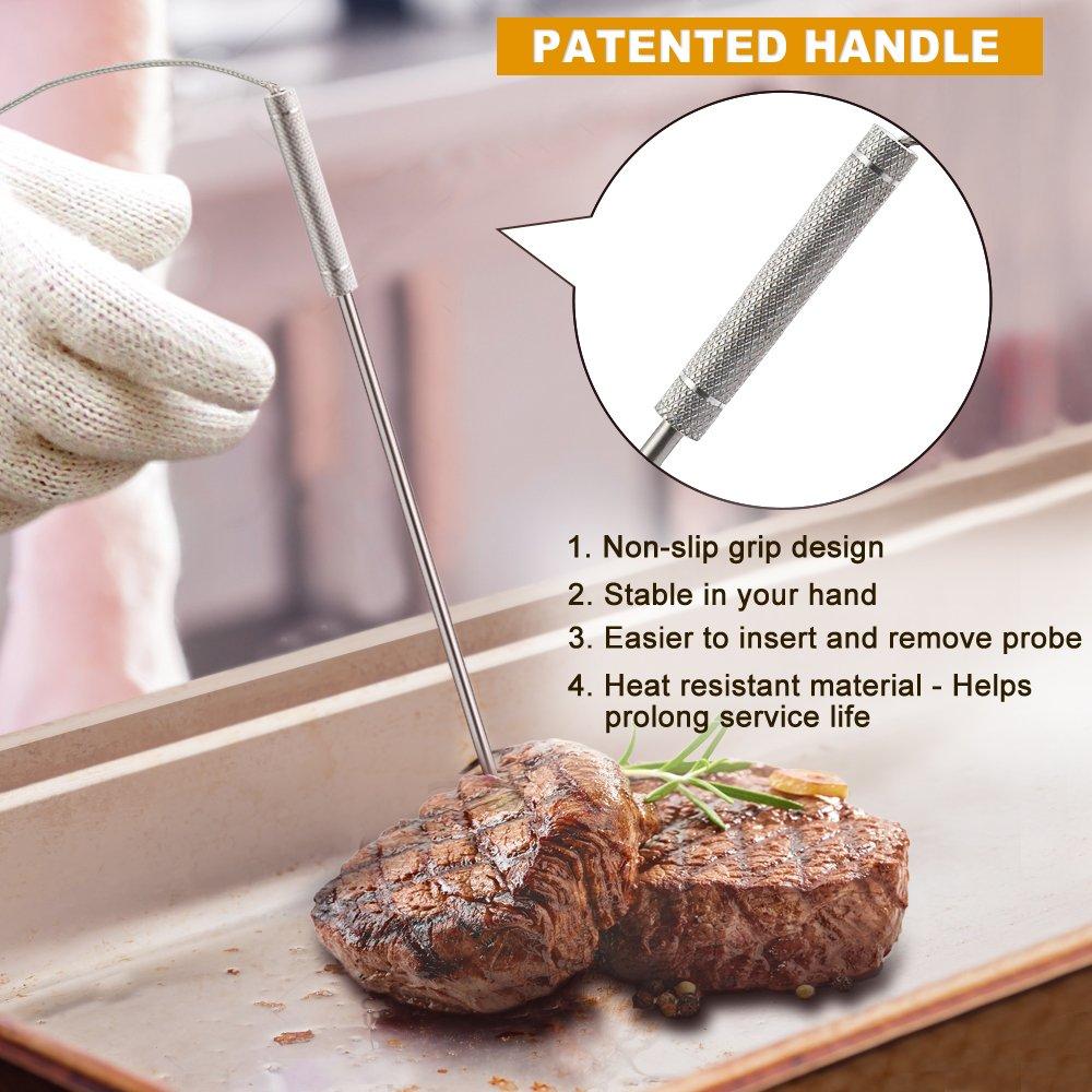 Sonda de Reemplazo ThermoPro TPW02 Acero Inoxidable 21.6 cm