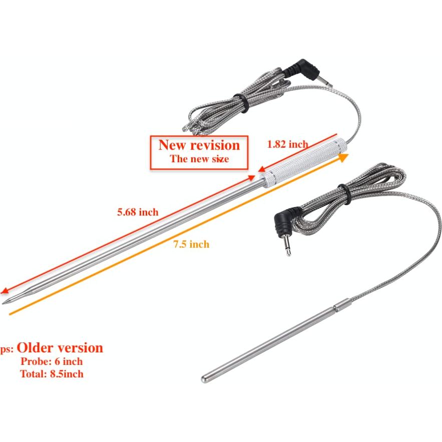 Sonda de Reemplazo Thermpro Mejorada para TP08S TP20 TP25
