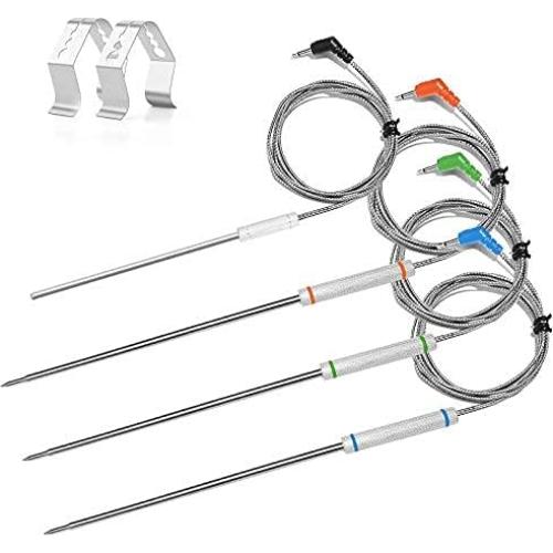 Kit de Reemplazo de Sondas Thermopro SOVOS TP20 TP930 TP829 - 4 Piezas