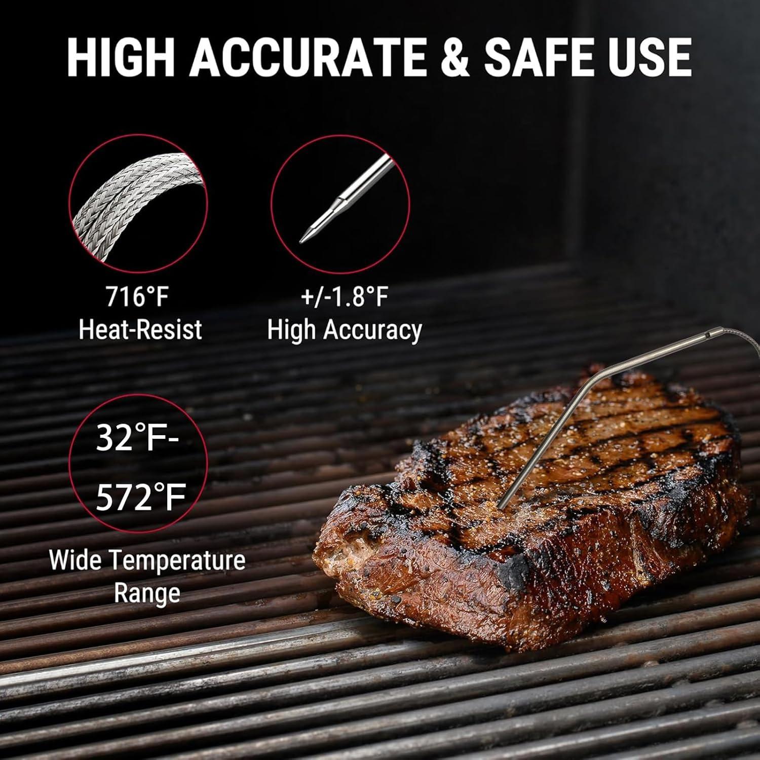 Sonda de Reemplazo para Termómetro de Carne Thermopro 17cm