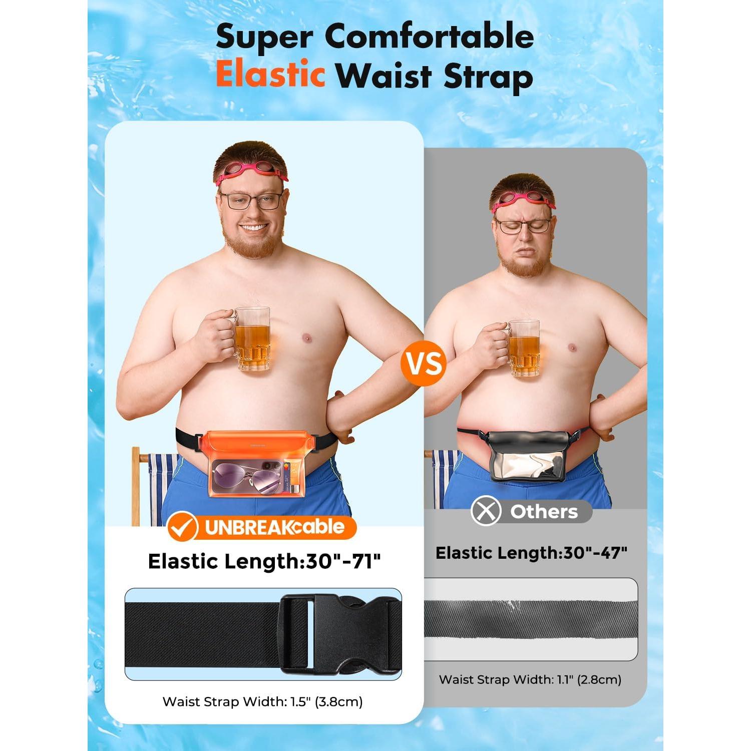 Funda Impermeable UNBREAKcable para Teléfono 24.89 cm