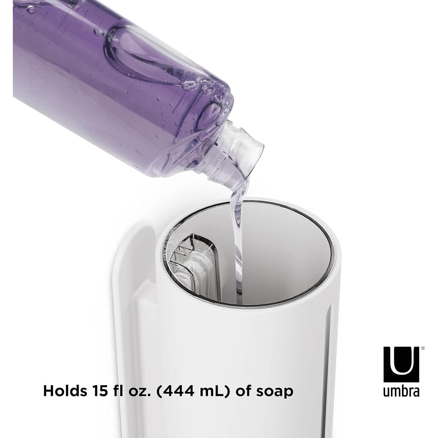 Dispensador de Jabón Pingüino Umbra 355 mL Toque Suave