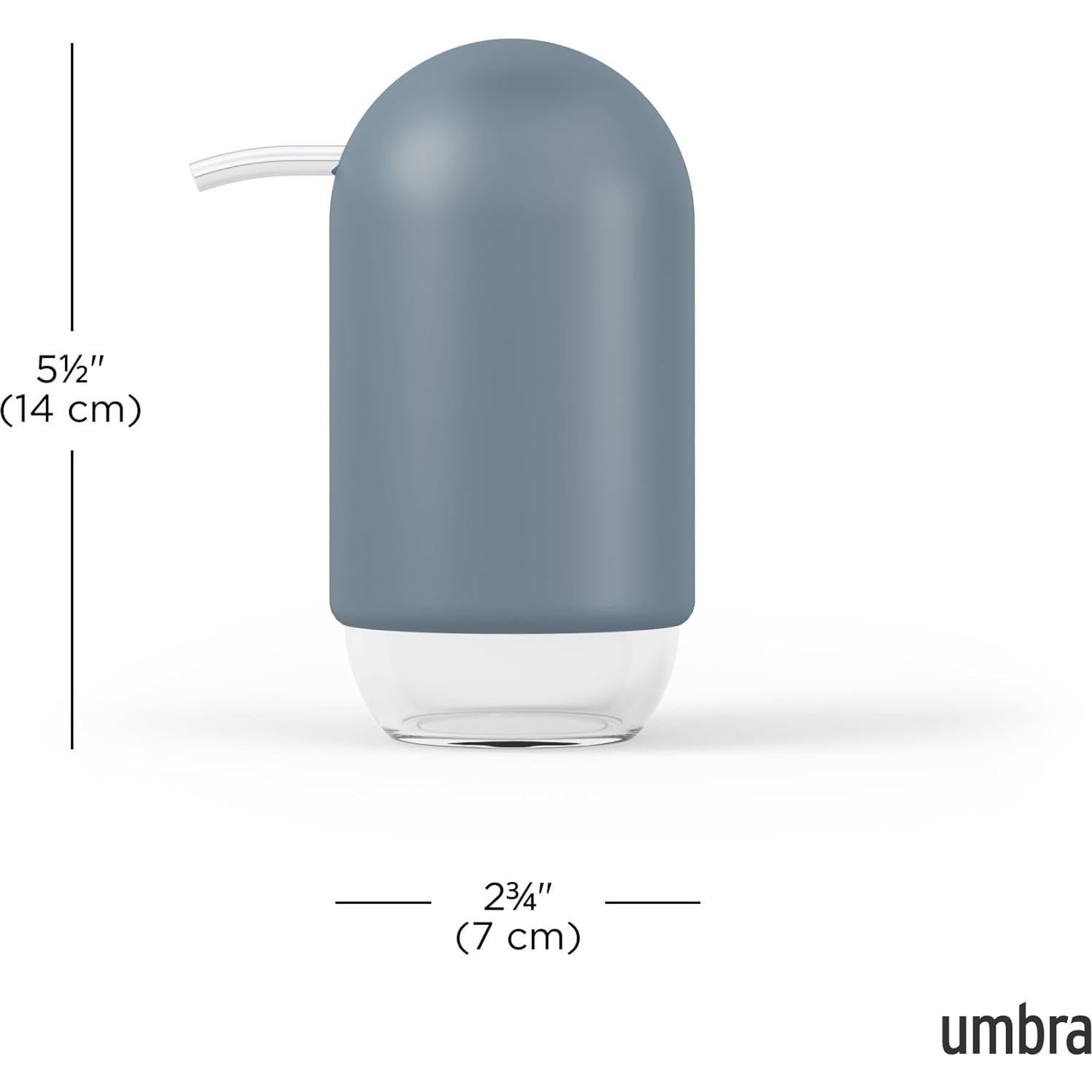 Dispensador de Jabón Umbra Touch Azul Pizarra 236 mL