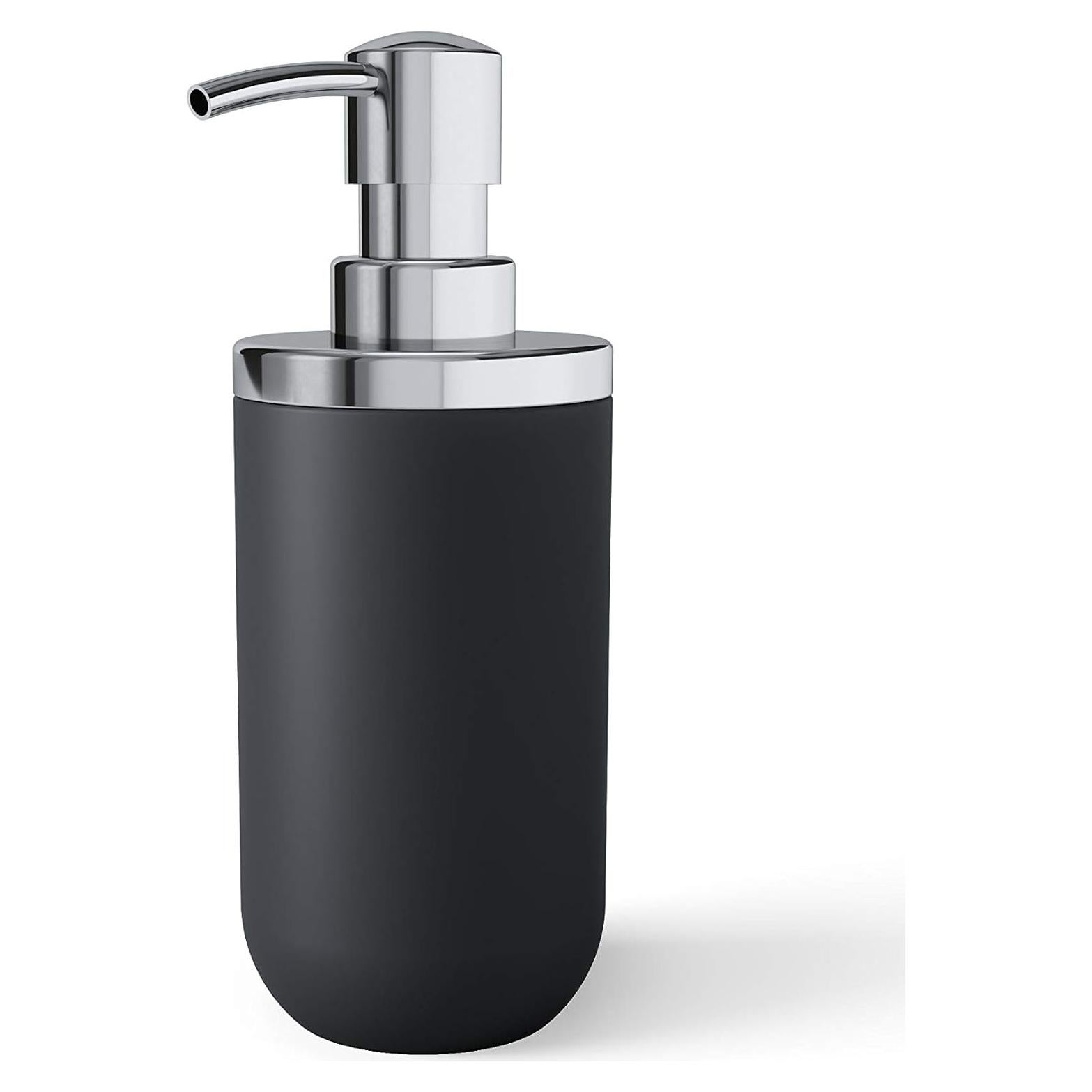 Dispensador de Jabón Umbra Junip Negro Mate 280ml Cromo