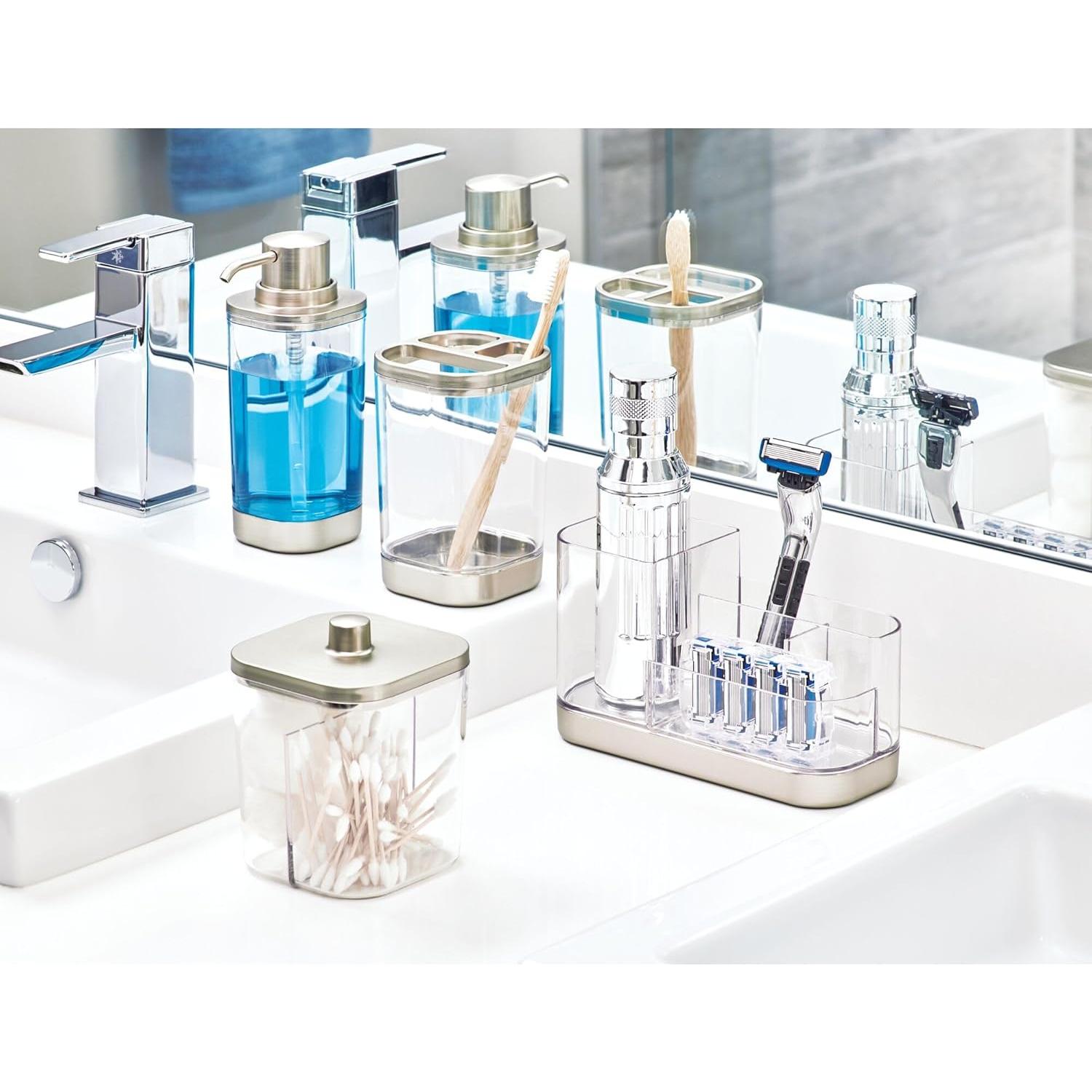 Dispensador de Jabón Líquido iDesign 17.5cm Acero Inoxidable