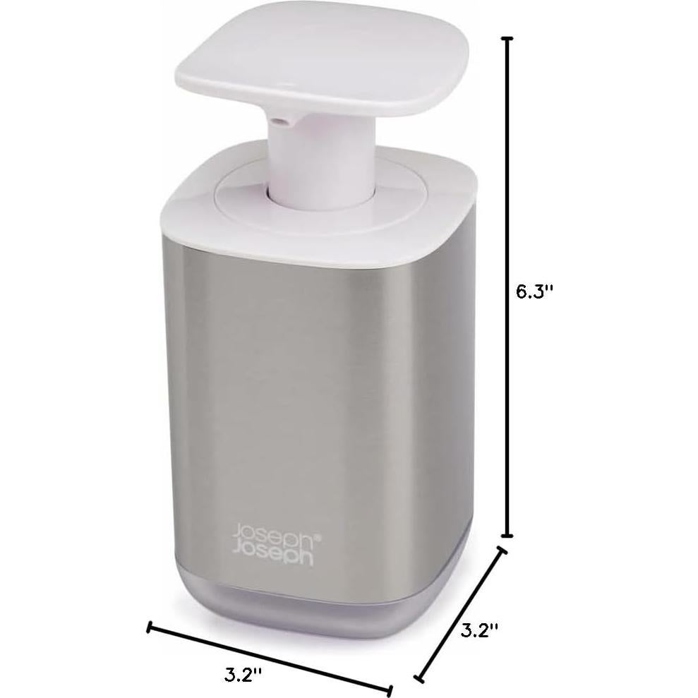 Dispensador de Jabón Higiénico Joseph Joseph Acero Inoxidable 350ml
