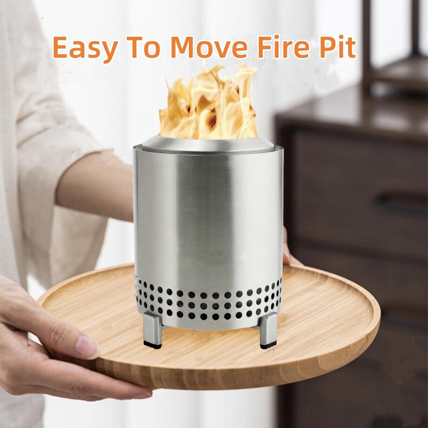 Tapete y bandeja para fogata PNLLDDCN 10" - Protección y estilo