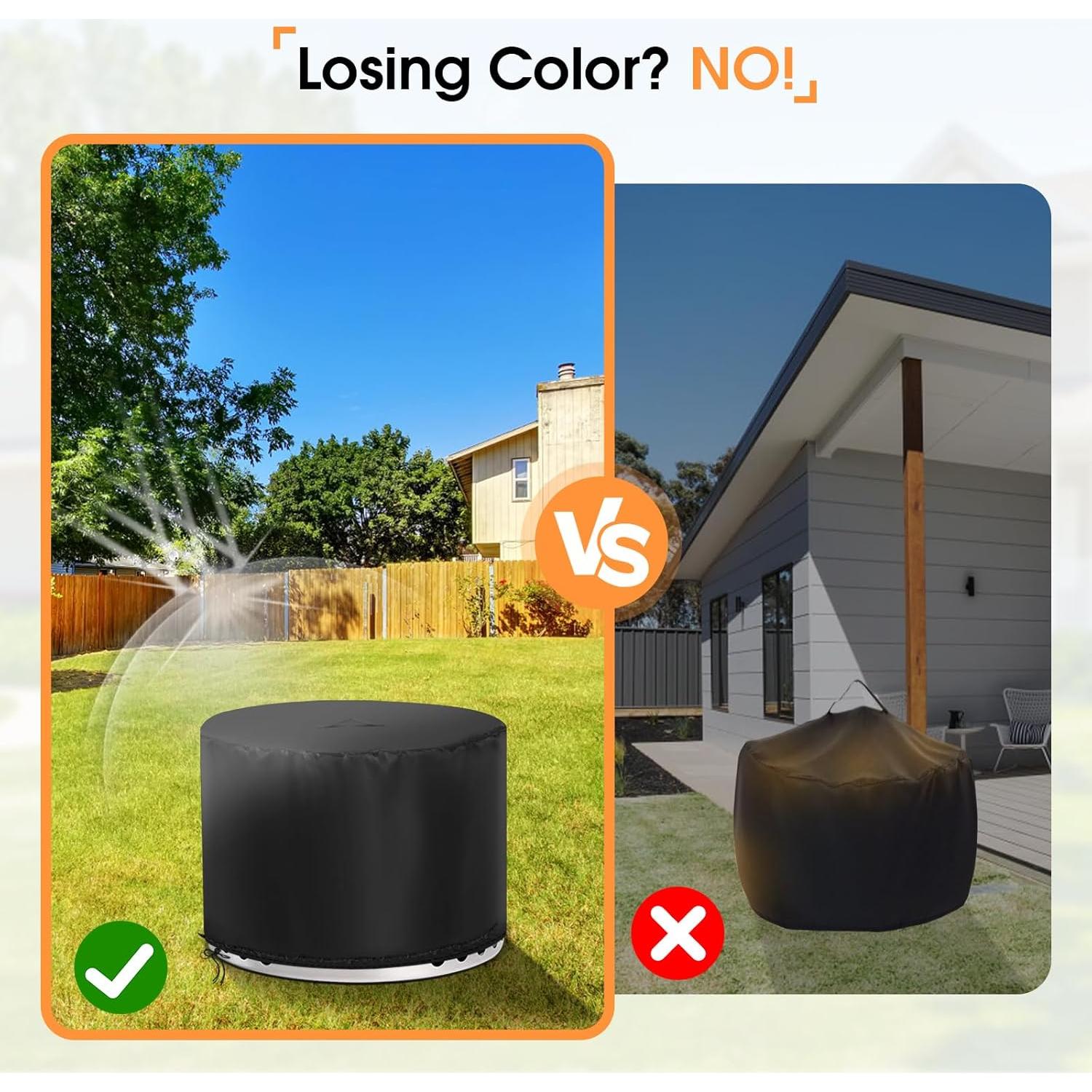 Cubierta Redonda para Fogata POMER 20 cm Impermeable