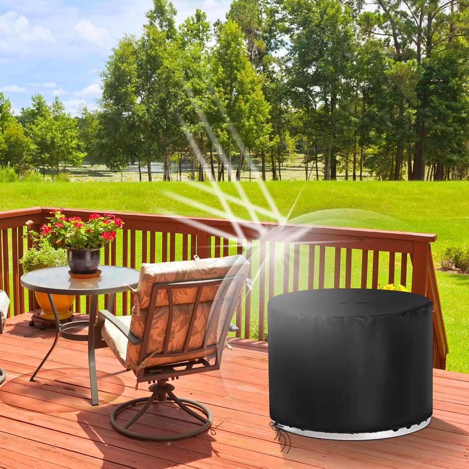 Cubierta Redonda para Fogata POMER 20 cm Impermeable