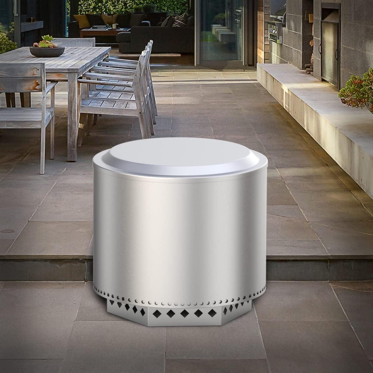 Tapa de Fogata Redonda Blackhoso para Solo Stove Bonfire 50 cm