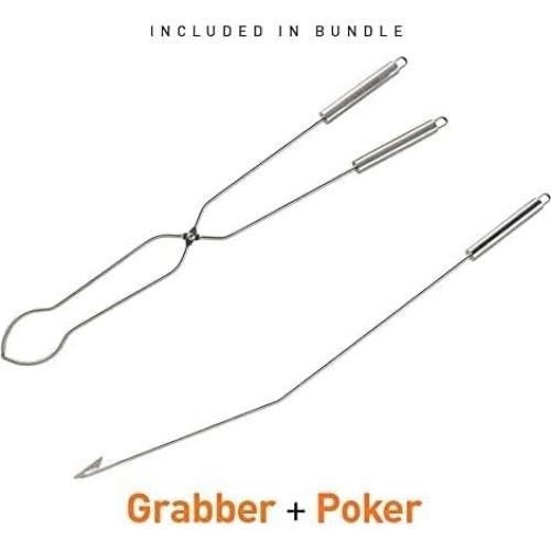 Paquete de Accesorios para Fogata Yukon Solo Stove - Escudo, Refugio, Palos y Herramientas