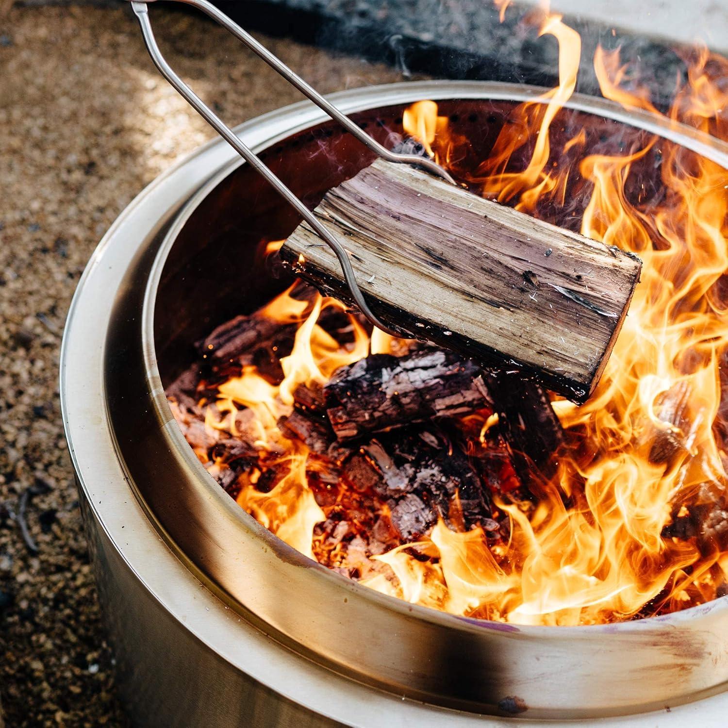 Paquete de Accesorios para Fogata Yukon Solo Stove - Escudo, Refugio, Palos y Herramientas