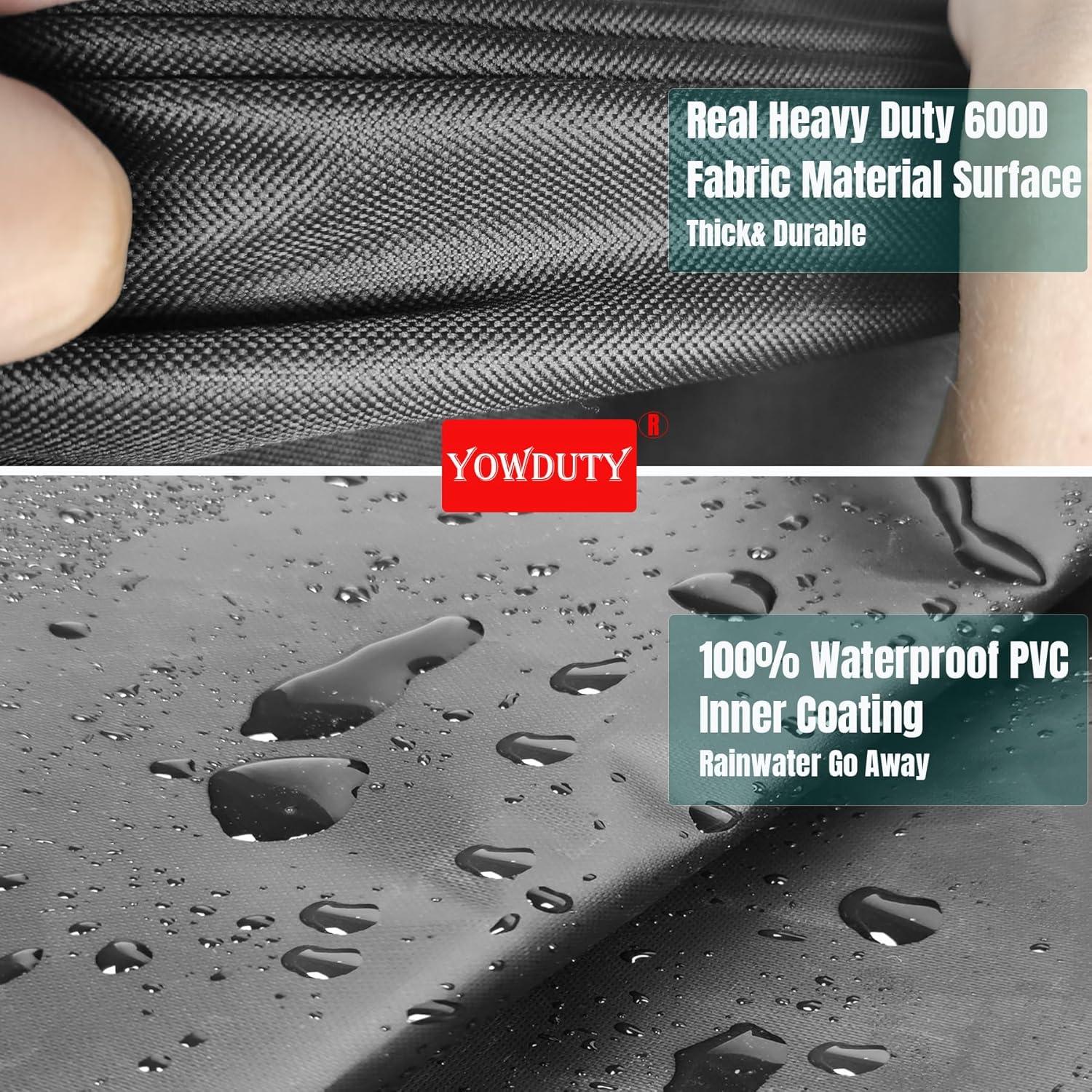 Cubierta Redonda Impermeable YOWDUTY para Fogón Yukon 71 cm