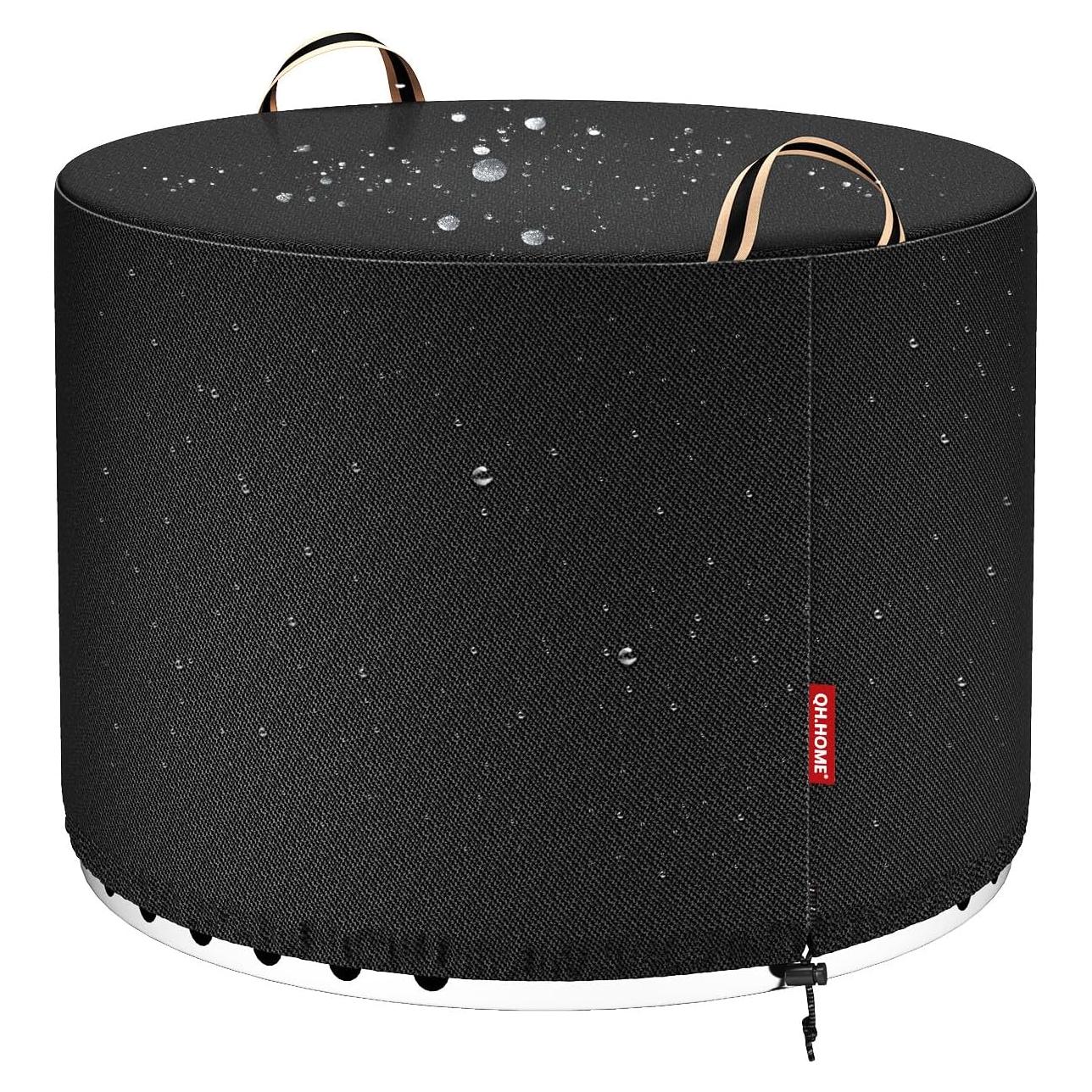 Cubierta de Fogata Redonda QH.HOME 900D Impermeable 58.4 cm