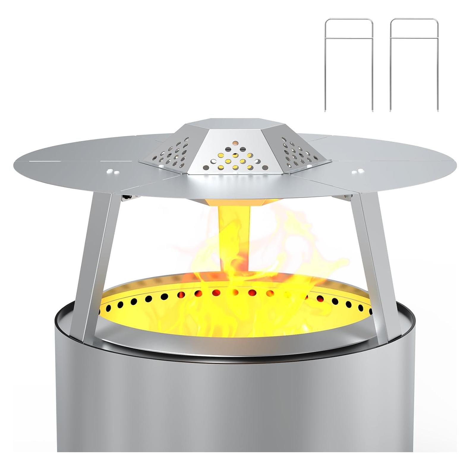 Deflector de Calor Outspark para Solo Stove Bonfire 19.5"