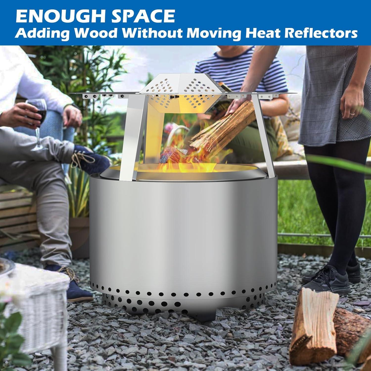 Deflector de Calor Outspark para Solo Stove Bonfire 19.5"