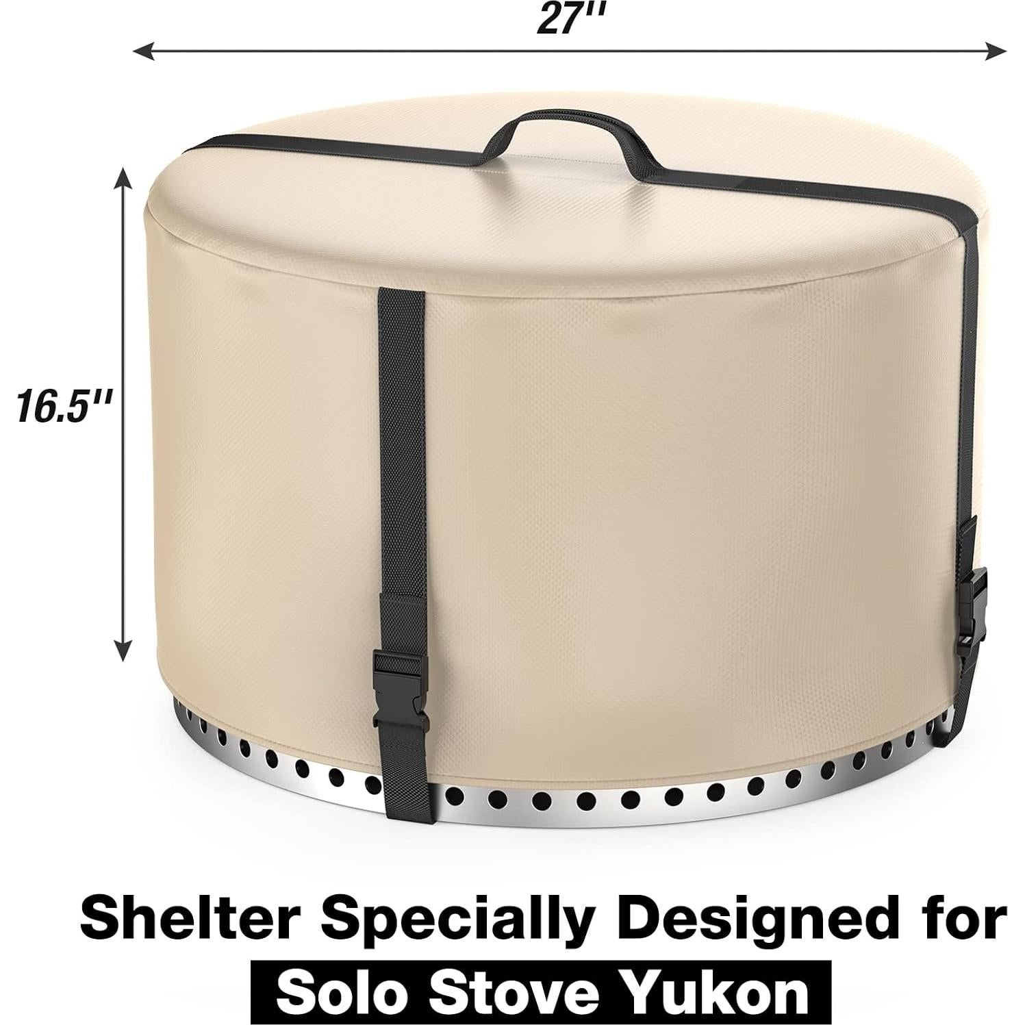 Cubierta para Fogata Stanbroil 27" Beige - Resistente al Agua