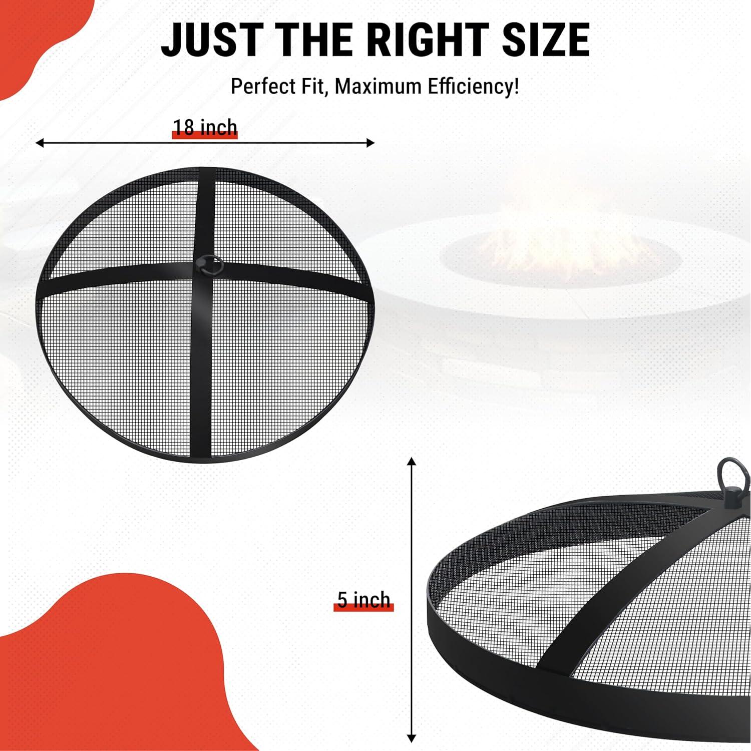 Pantalla de Fogata FEBTECH para Solo Stove Bonfire 47 cm