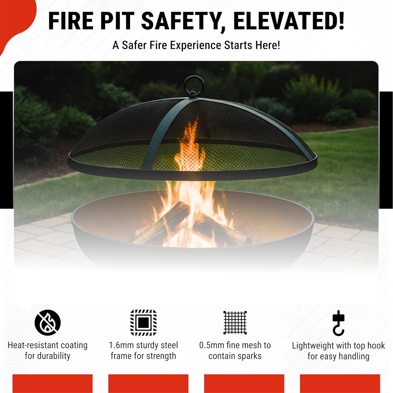 Pantalla de Fogata FEBTECH para Solo Stove Bonfire 47 cm