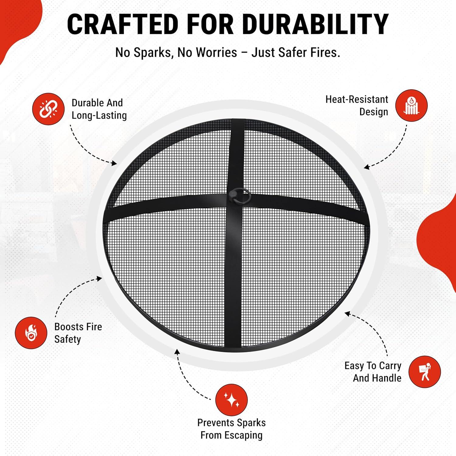 Pantalla de Fogata FEBTECH para Solo Stove Bonfire 47 cm