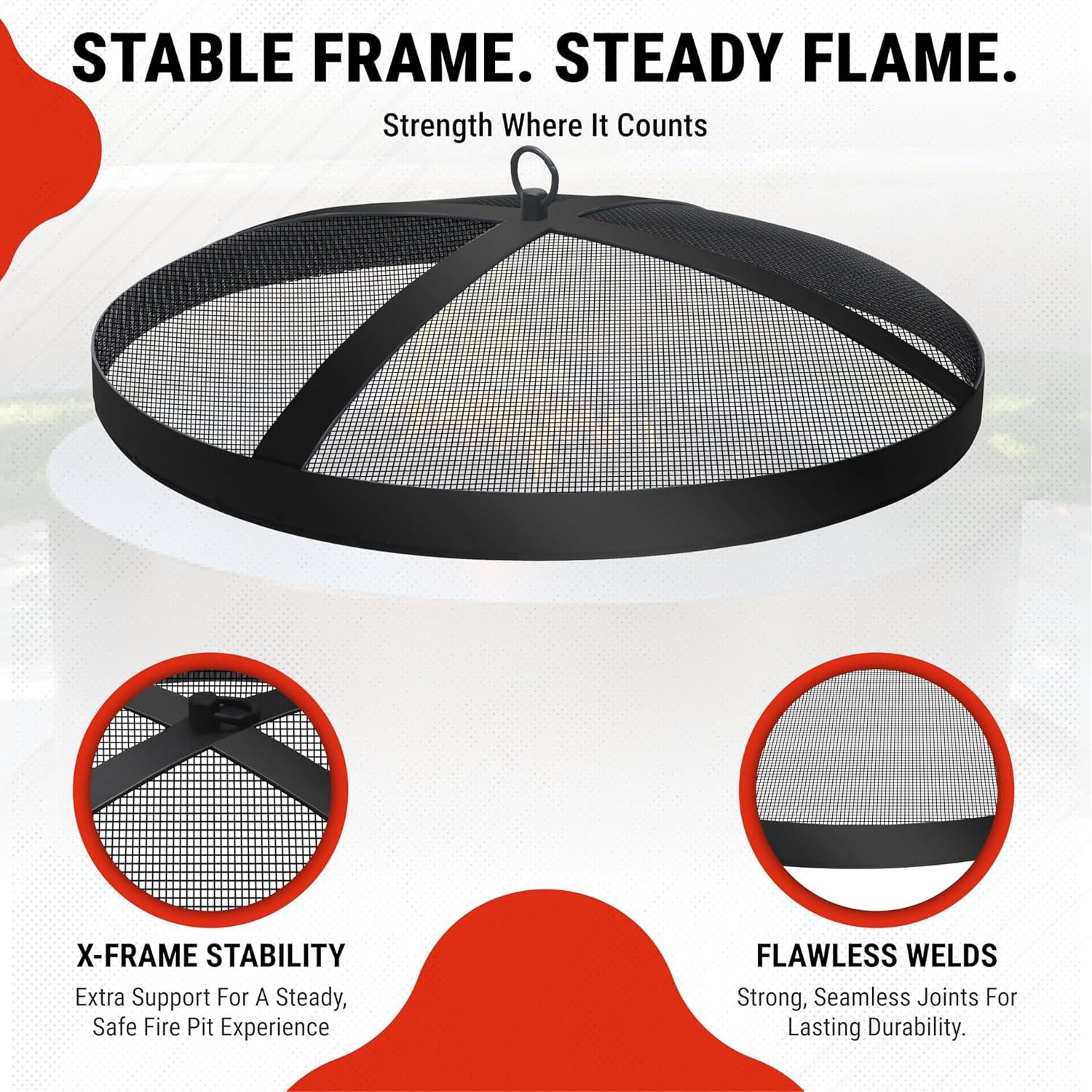 Pantalla de Fogata FEBTECH para Solo Stove Bonfire 47 cm