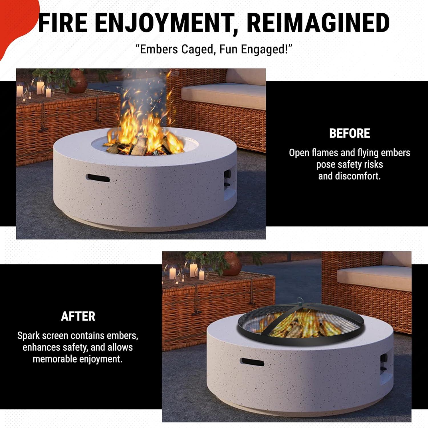 Pantalla de Fogata FEBTECH para Solo Stove Bonfire 47 cm